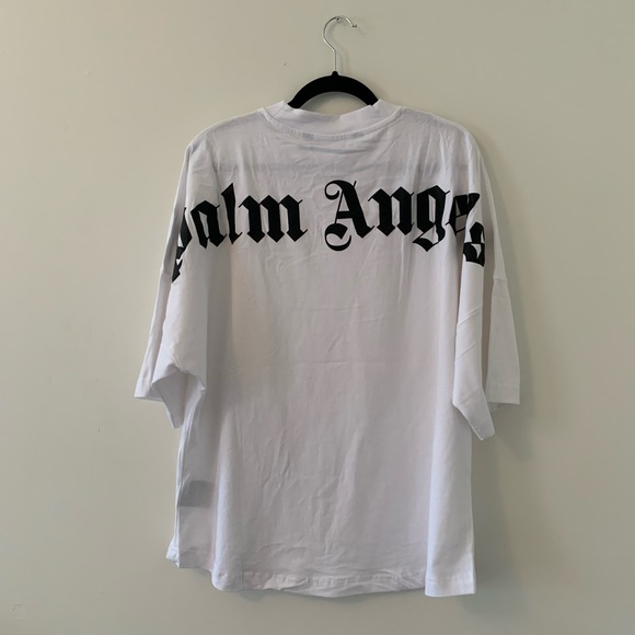 SOLD - White Palm Angles Logo Shirt - Picture 5 of 7